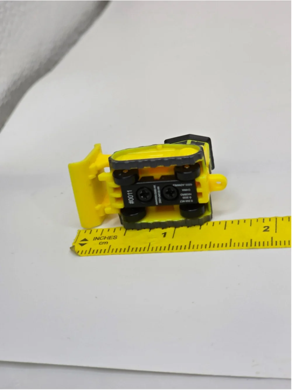 Hasbro Jazwares Miniature Construction Vehicles Lot of 4 Bulldozer Backhoe Truck